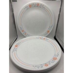 4 Corelle APRICOT GROVE Pattern Dinner Plates 10.25"